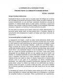 GERENCIA EN LA SOCIEDAD FUTURA. LA CAMBIANTE ECONOMIA MUNDIAL