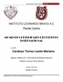 DERECHO Y TRATADOS INTERNACIONALES