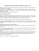 Interpretación del negocio juridico contractual