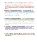 E.1. Act. Metacognición: Realiza un escrito en el que completa las frases que invitan a su reflexión personal