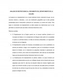 Analisis de las restricciones del Departamento de la Guajira