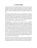 El arte de amar. Ensayo.