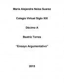 Ensayo Argumentativo Documental - La escuela olvidada.