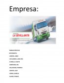 Plan de negocio la sevillanita