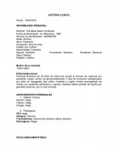 INFORMACIÓN PERSONAL. HISTORIA CLÍNICA