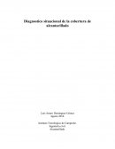 Diagnostico situacional de la cobertura de alcantarillado