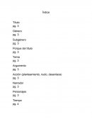 Análisis de Pedro y El Capitán.