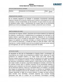 Presentación de la materia.