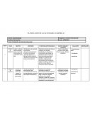 PLANIFICACIÓN DE LAS ACTIVIDADES ACADÉMICAS