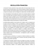 REVOLUCIÓN FRANCESA.Es el mayor cambio político de Europa del siglo XVIII