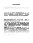 CONTRATO DE ALQUILER.