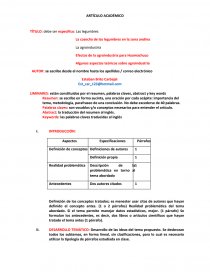 Elementos de un articulo academico.. Página 1