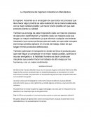 La importancia del Ingeniero Industrial en Manufactura