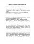 Problemario de Bioquímica Fundamental 1er parcial.