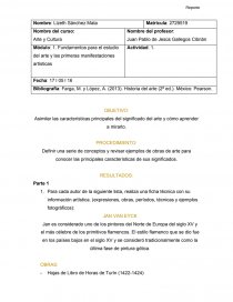 Módulo: 1. Fundamentos para el estudio del arte y las primeras manifestaciones artísticas.. Página 1