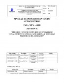 MANUAL DE PROCEDIMIENTO DE AUTOCONTROL