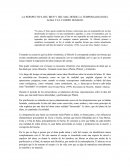 La perspectiva del bien y del mal desde la temporalidad del alma y el cuerpo humano