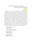 EL ENCUENTRO DE LA POESÍA Y LA FILOSOFÍA