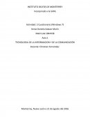 TECNOLOGIA DE LA INFORMACION Y DE LA COMUNICACIÓN.