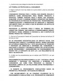 ¿Cuál es la ley que protege los derechos del consumidor?