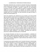 LOS MERCADOS FINANCIEROS INTERNACIONALES