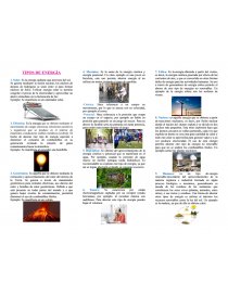 TIPOS DE ENERGÍA.. Página 1