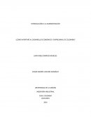 INTRODUCCIÓN A LA ADMINISTRACIÓN ¿CÓMO APORTARÉ AL DESARROLLO ECONÓMICO Y EMPRESARIAL DE COLOMBIA?
