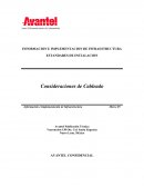 INFORMACION E IMPLEMENTACION DE INFRAESTRUCTURA