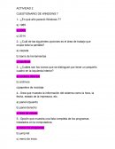 CUESTIONARIO DE WINDOWS 7.