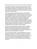 Salud dental: relación entre la caries dental y el consumo de alimentos