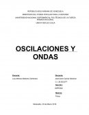OSCILACIONES Y ONDAS.