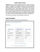 EJERCICIOS DE OPERACIONES PASIVAS Y ACTIVAS