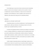 APRENDIZAJE AUTONOMO - APRENDIZAJE AUTONOMO Y MOTIVACIÓN