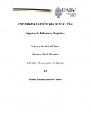 Actividad: El producto en la logística