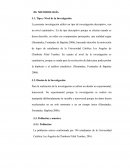 METODOLOGÍA Tipo y Nivel de la Investigación