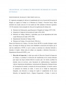 Aplicación de Ley General de Prevención de Riesgo