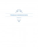 TRABAJO AMINOACIDOS BIOQUIMICA