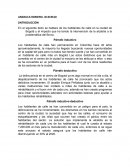 En el siguiente texto se hablara de los habitantes de calle en la ciudad de Bogotá y el impacto que ha tenido la intervención de la alcaldía a la problemática del Bronx.