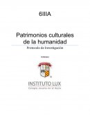 Patrimonios culturales de la Humanidad