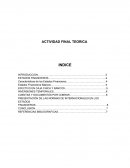 Actividad final. Características que deben reunir los estados financieros