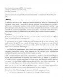 Los Origenes de la administracion.