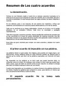 Resumen de Los cuatro acuerdos La domesticación.