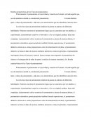 Reseña características de los Tipos de pensamientos