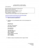 INSTRUMENTO DE EVALUACION: EXPOSICION.