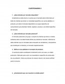 CUESTIONARIO II ¿Qué entiende por mercado disponible?
