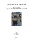 EVIDENCIA 1: PATRIMONIO CULTURAL Y CULTURAS POPULARES