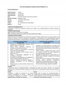 Tema: Un PLAN DE DESARROLLO CURRICULAR MULTIGRADO N° 01.