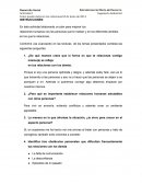 Relaciones humanas con las personas que te rodean y en los diferentes ámbitos en los que te relacionas.