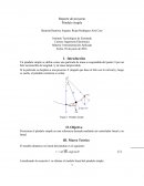 Reporte de proyecto Péndulo simple