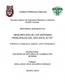 “DESCRIPCION DE LOS SISTEMAS PRINCIPALES DEL APU EN EL B-737”.